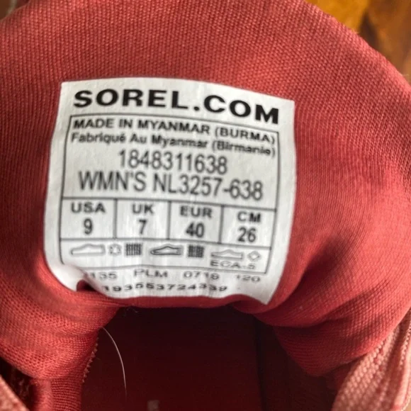 Sorel Out N About Waterproof Lace Up Sneaker - Picture 6 of 6